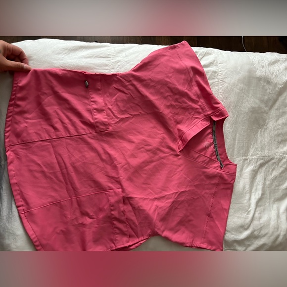 pink jogger scrub set - Picture 2 of 2